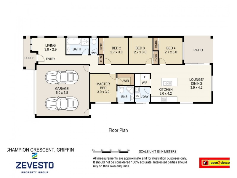 46 Champion Crescent, Griffin QLD 4503 Floorplan