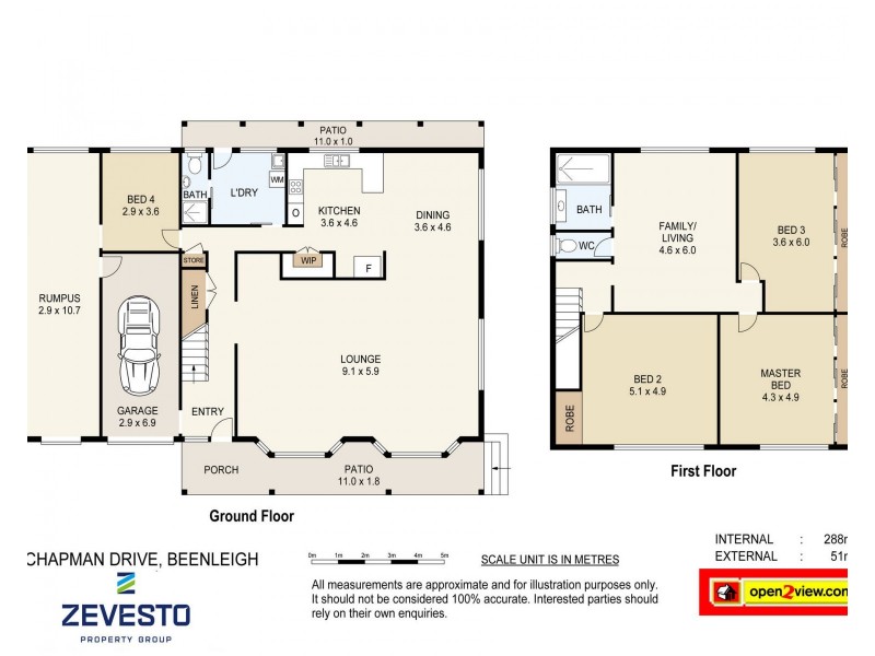 1 Chapman Drive, Beenleigh QLD 4207 Floorplan