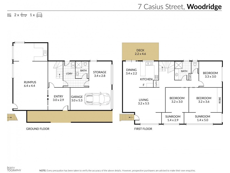 7  Casius Street, Woodridge QLD 4114 Floorplan