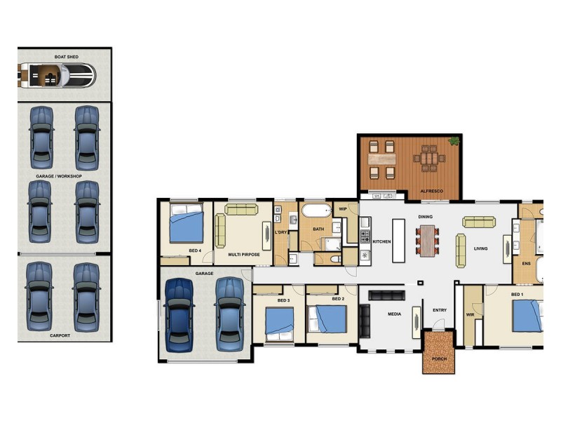 9-11 Brookong Court, Buccan QLD 4207 Floorplan