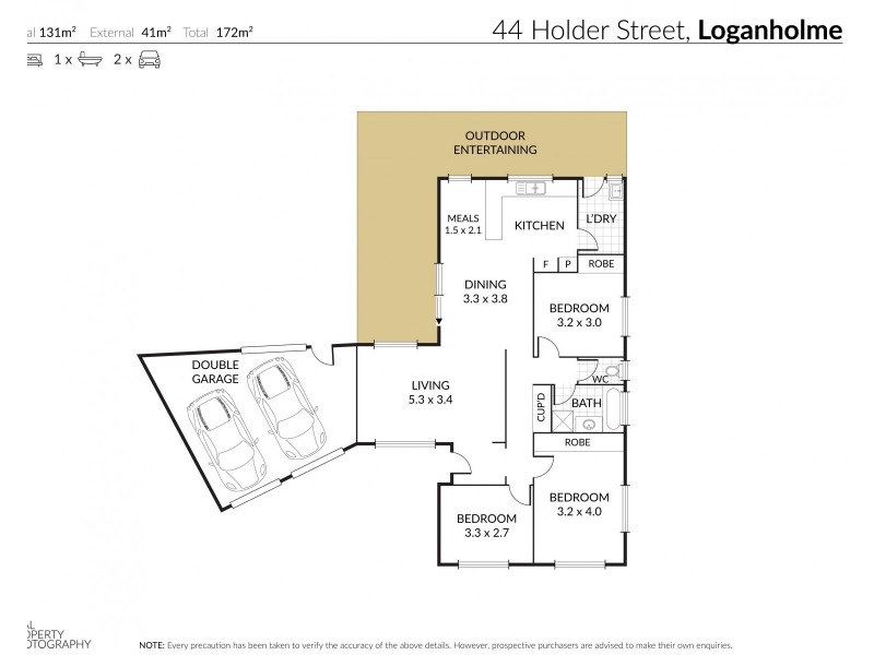 44 Holder Street, Loganholme QLD 4129 Floorplan