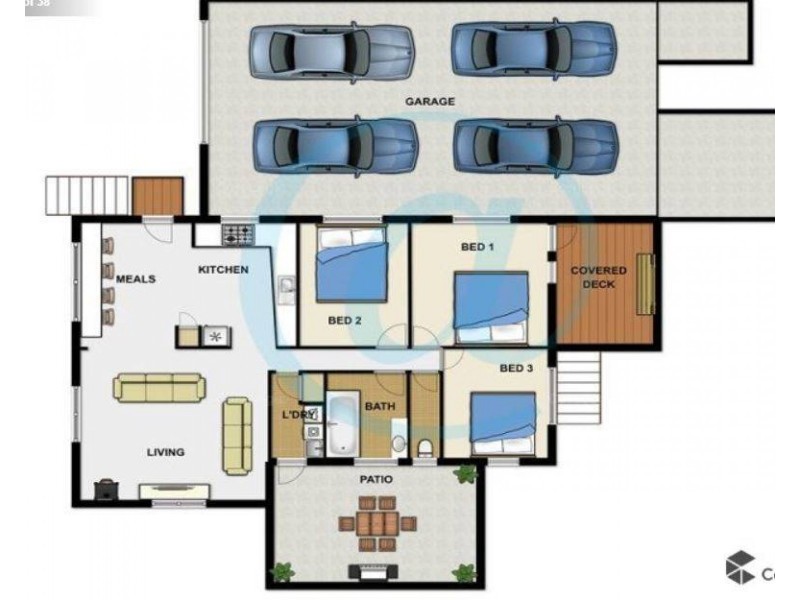 18 Carlotta Street, Slacks Creek QLD 4127 Floorplan