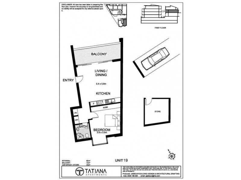 19/88 Petersham Road, Marrickville NSW 2204 Floorplan
