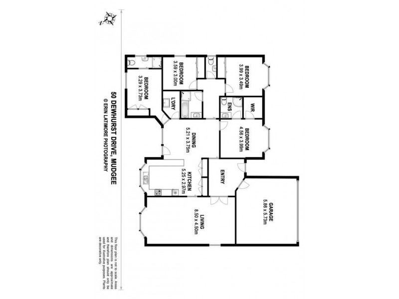 50 Dewhurst Drive, Mudgee NSW 2850 Floorplan