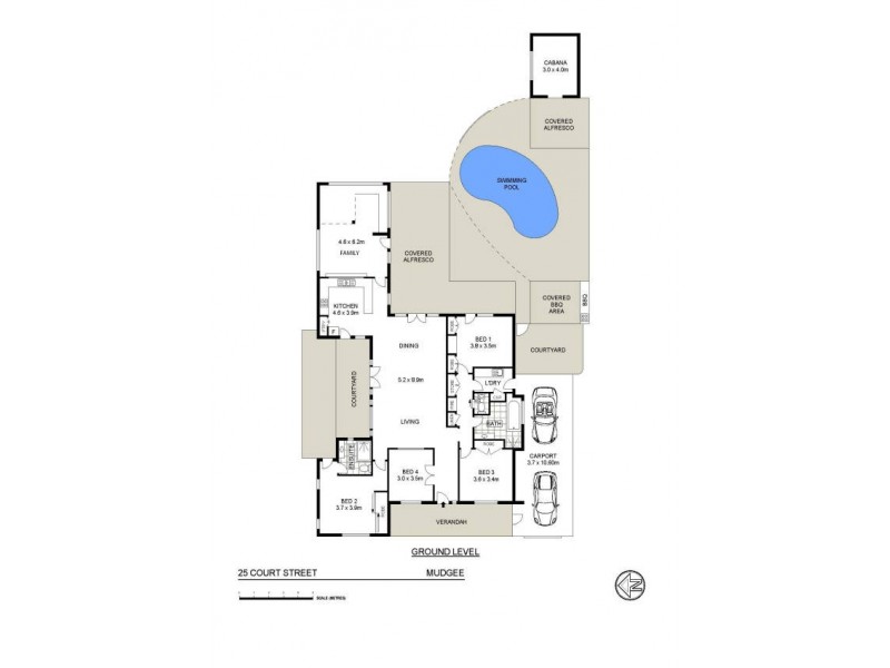 25 Court Street, Mudgee NSW 2850 Floorplan