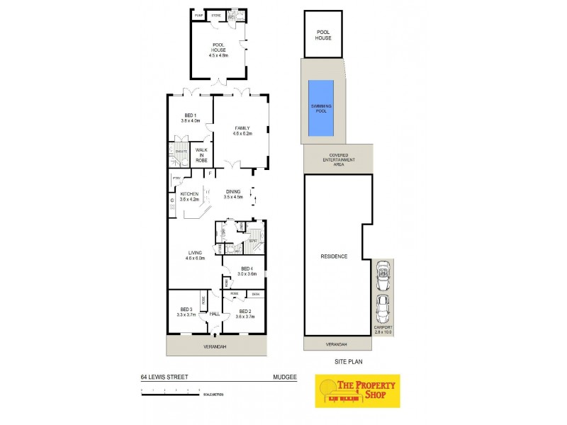 64 Lewis Street, Mudgee NSW 2850 Floorplan