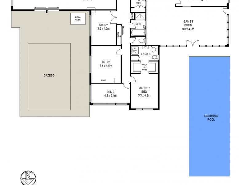 43 Eurunderee Lane, Mudgee NSW 2850 Floorplan