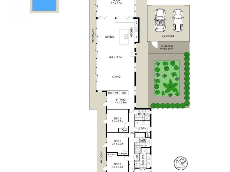 637 Castlereagh Highway, Mudgee NSW 2850 Floorplan
