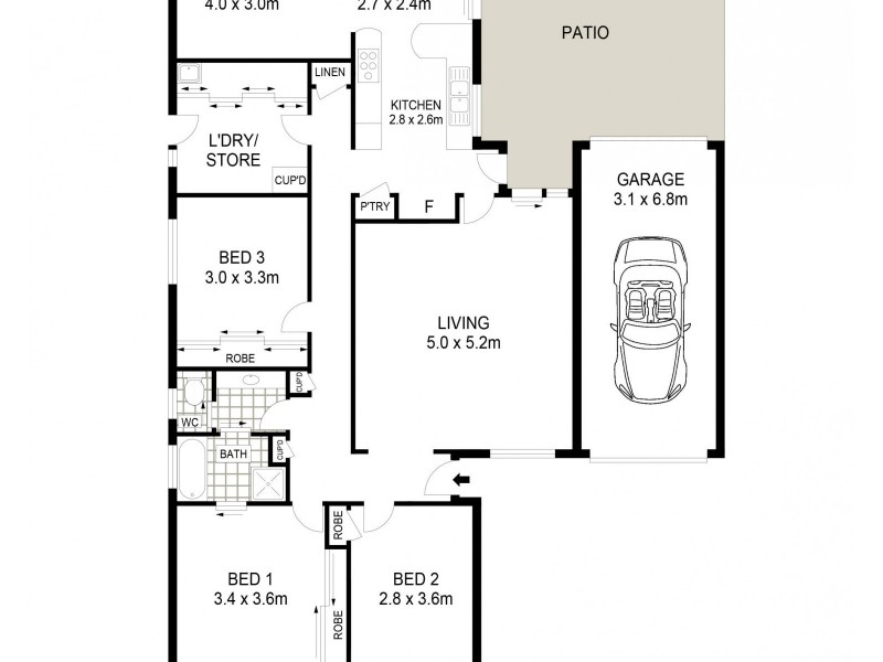 9 Carolina Crescent, Mudgee NSW 2850 Floorplan