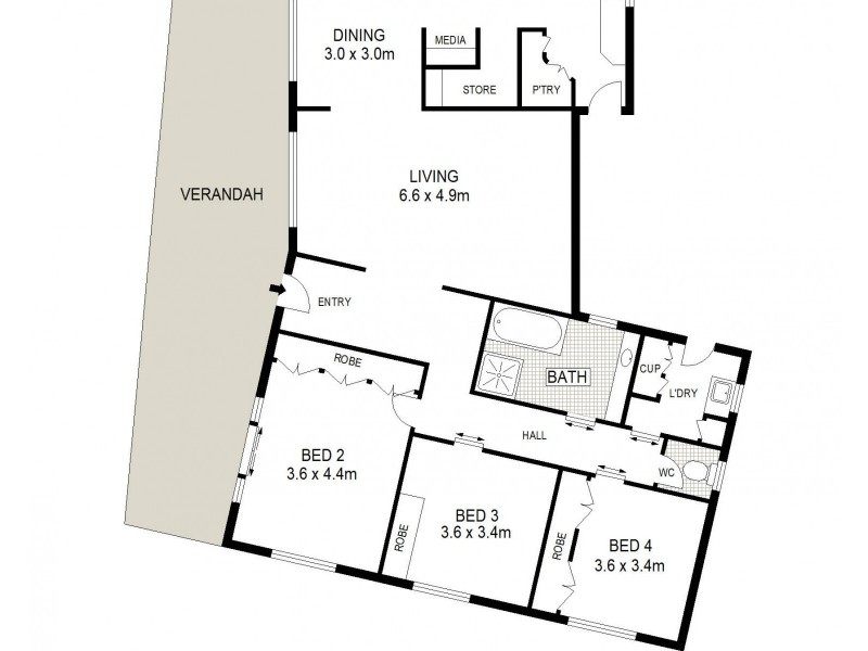 46 Winbourne Street, Mudgee NSW 2850 Floorplan