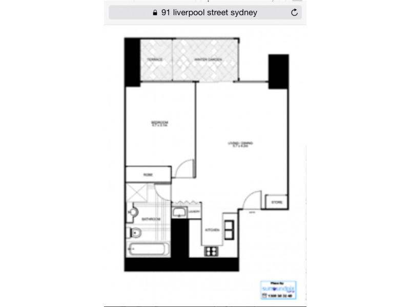 Level 20/91 Liverpool Street, Sydney NSW 2000 Floorplan