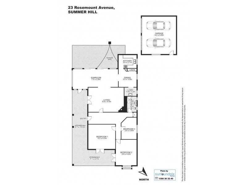 23 Rosemount Avenue, Summer Hill NSW 2130 Floorplan