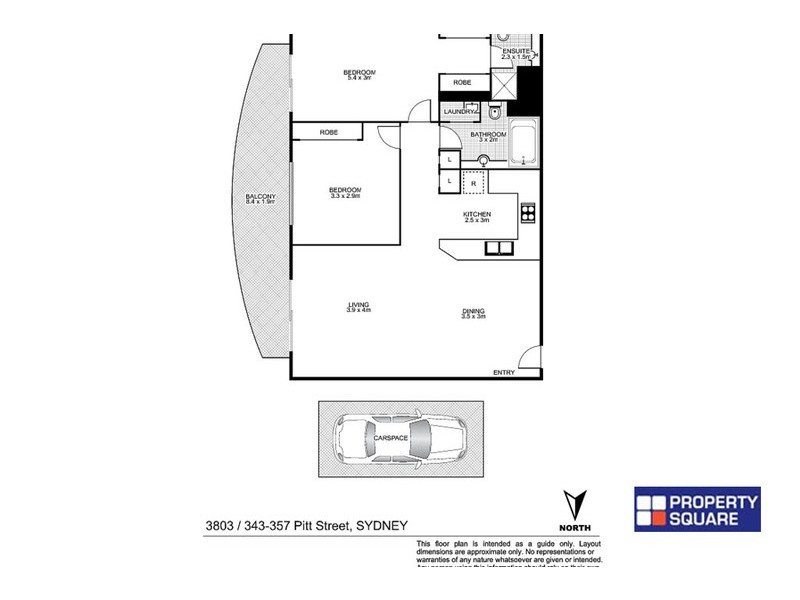 3803/343 Pitt Street, Sydney NSW 2000