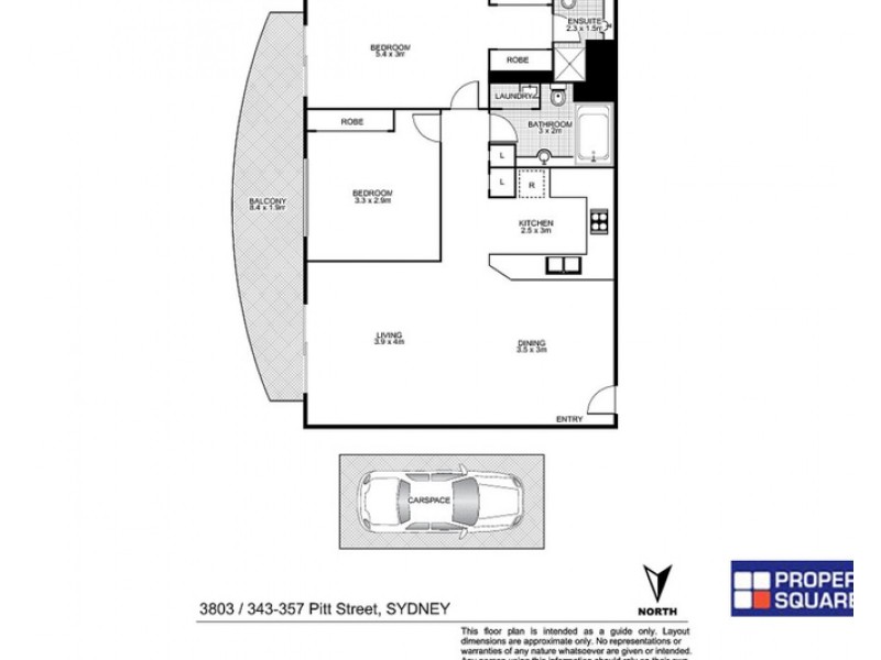 3803/343 Pitt Street, Sydney NSW 2000