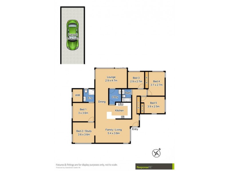 17 Carmel Place, Winston Hills NSW 2153 Floorplan