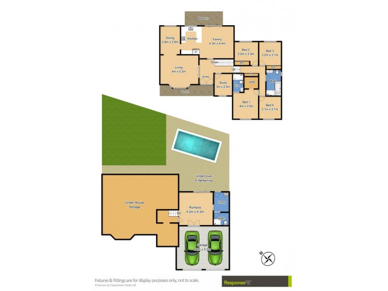 3 Barossa Court, Baulkham Hills NSW 2153 Floorplan