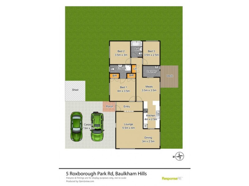5 Roxborough Park Road, Baulkham Hills NSW 2153 Floorplan