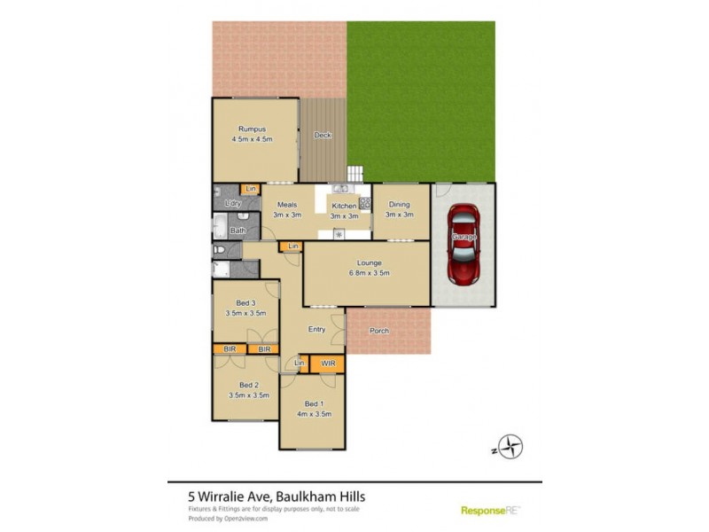 5 Wirralie Avenue, Baulkham Hills NSW 2153 Floorplan
