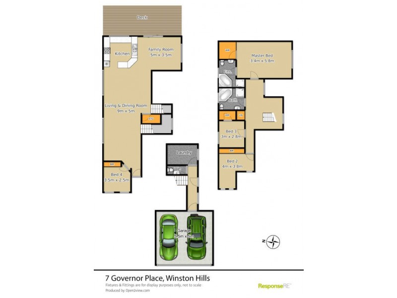7 Governor Place, Winston Hills NSW 2153 Floorplan