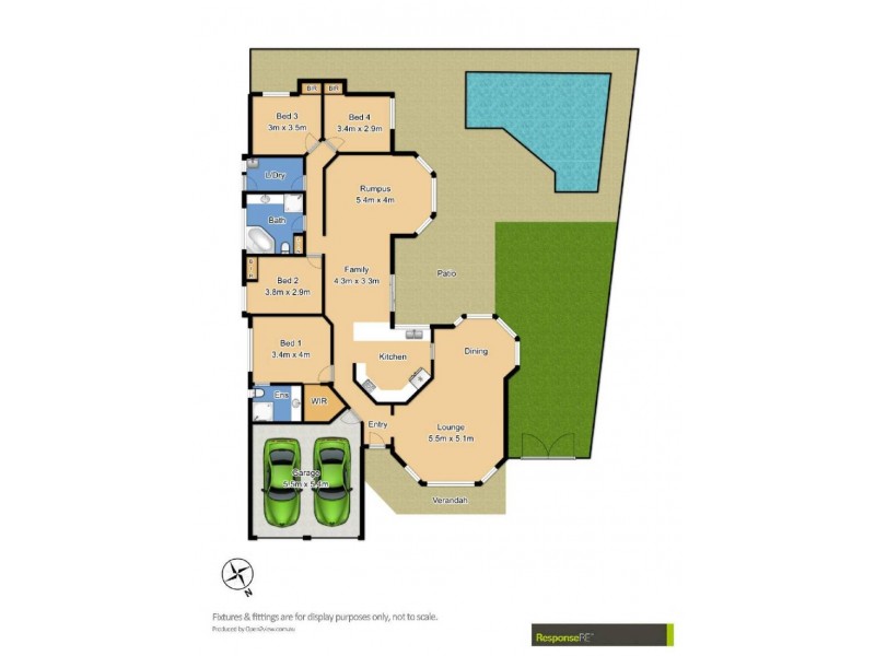 22 Carmelita Circuit, Rouse Hill NSW 2155 Floorplan