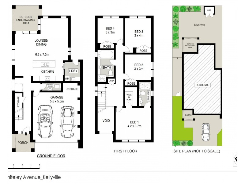 22 Whitley Avenue, Kellyville NSW 2155 Floorplan