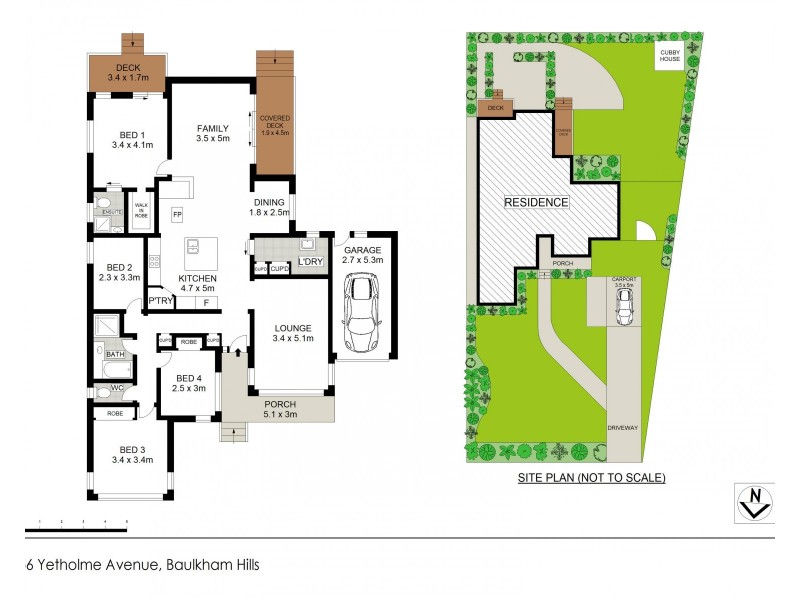 56 Yetholme Avenue, Baulkham Hills NSW 2153 Floorplan