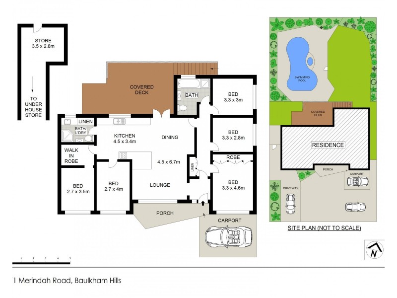 71 Merindah Road, Baulkham Hills NSW 2153 Floorplan