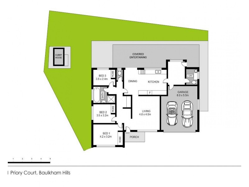 11 Priory Court, Baulkham Hills NSW 2153 Floorplan