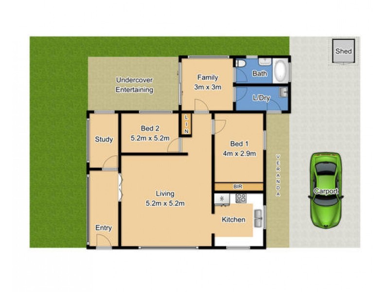 2a Landscape Street, Baulkham Hills NSW 2153 Floorplan