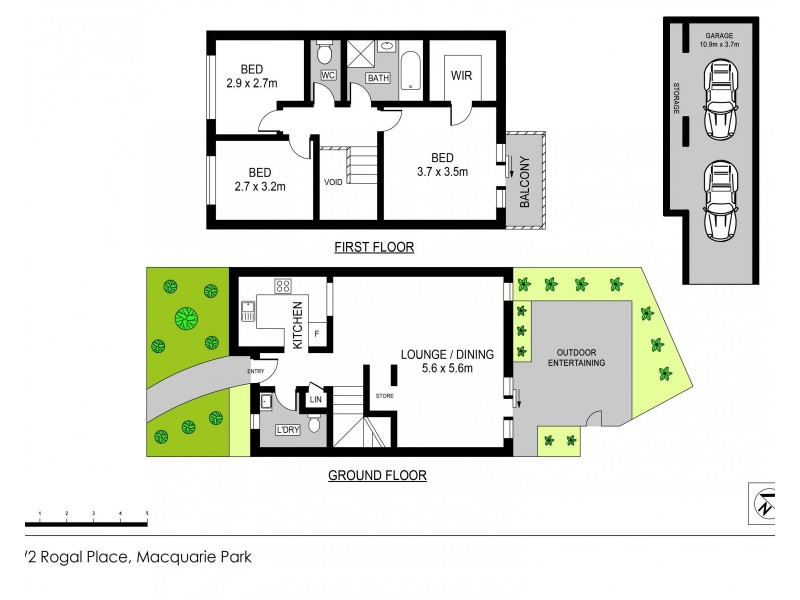 8/2 Rogal Place, Macquarie Park NSW 2113 Floorplan