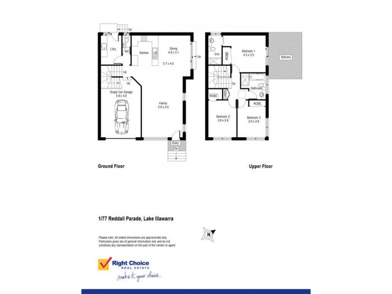 1/77 Reddall Parade, Lake Illawarra NSW 2528 Floorplan