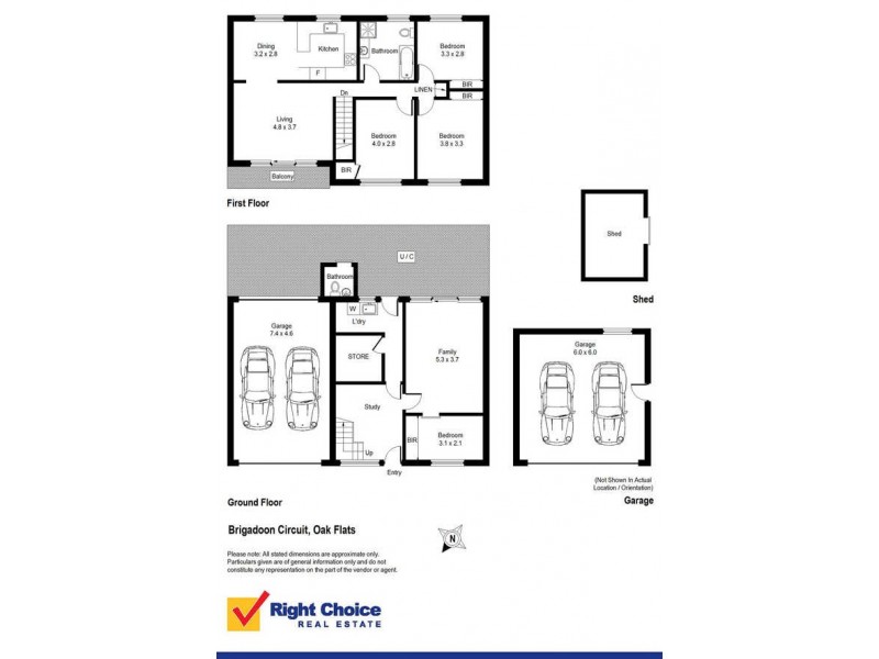 6 Brigadoon Circuit, Oak Flats NSW 2529 Floorplan