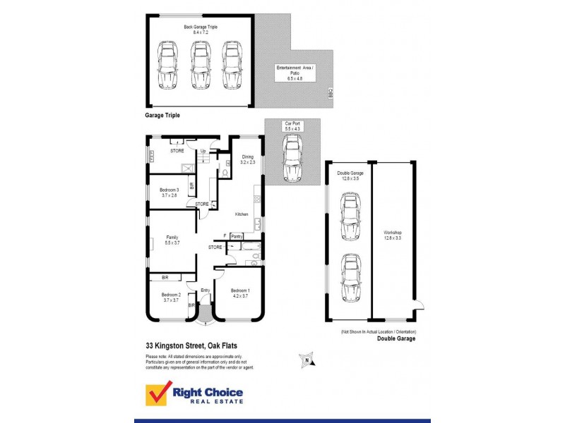 33 Kingston Street, Oak Flats NSW 2529 Floorplan