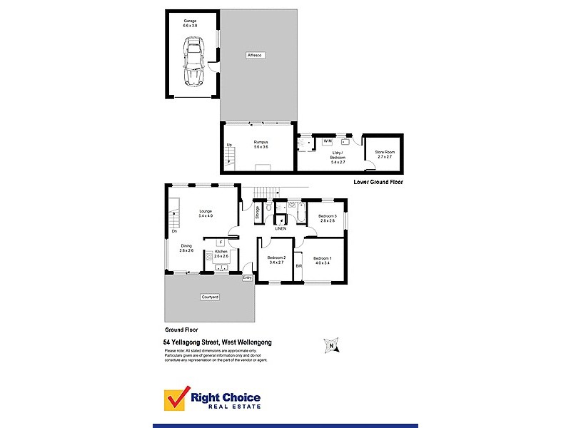 54 Yellagong Street, West Wollongong NSW 2500 Floorplan
