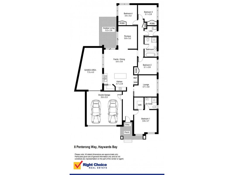 8 Penterong Way, Haywards Bay NSW 2530 Floorplan