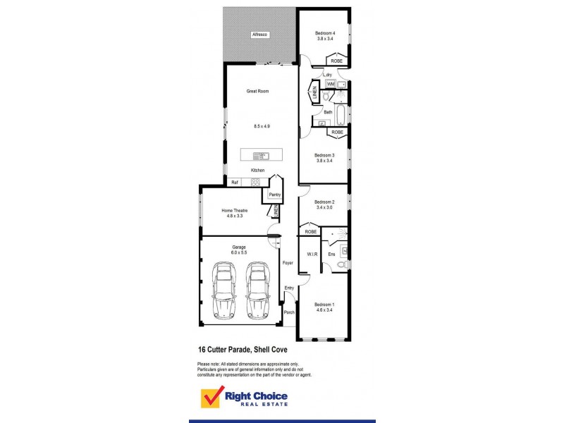 16 Cutter Parade, Shell Cove NSW 2529 Floorplan