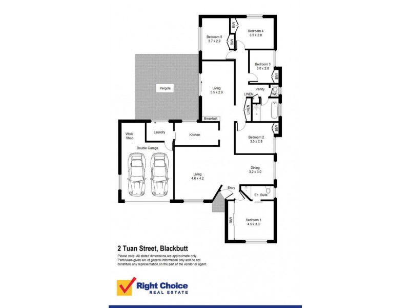 2 Tuan Street, Blackbutt NSW 2529 Floorplan
