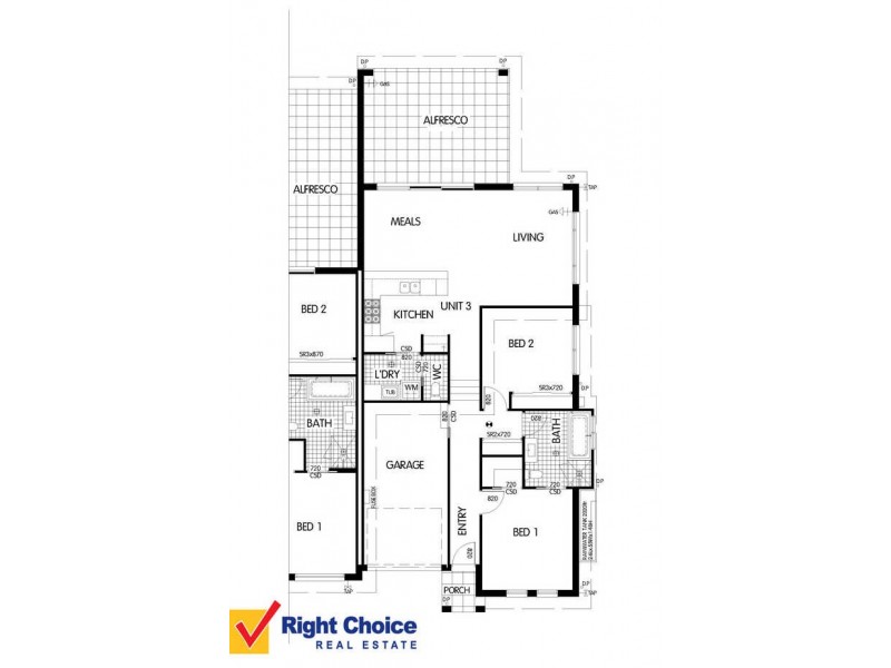 3/174 Pioneer Drive, Flinders NSW 2529 Floorplan