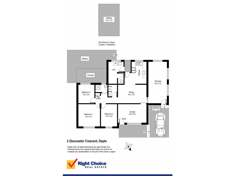 2 Gloucester Crescent, Dapto NSW 2530 Floorplan