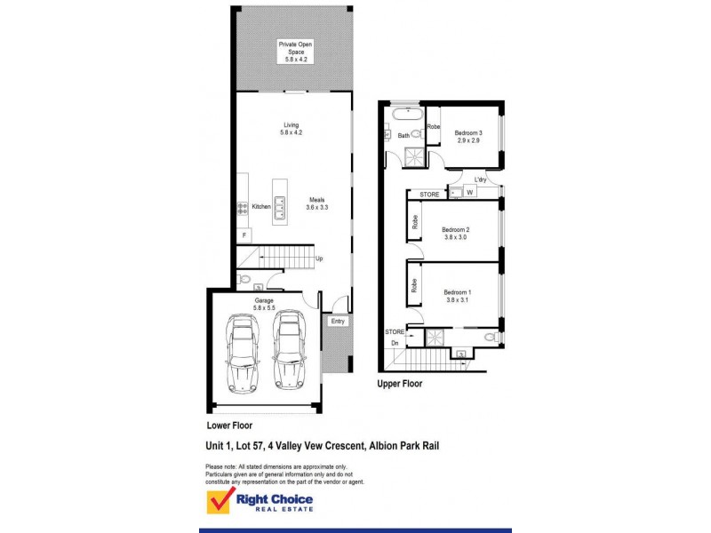 1/Lot 57 Valley View Way, Albion Park NSW 2527 Floorplan