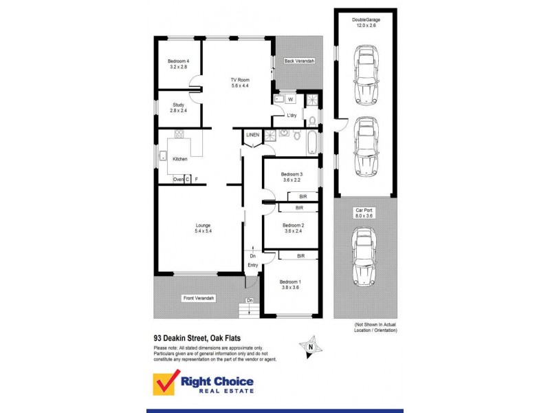 93 Deakin Street, Oak Flats NSW 2529 Floorplan