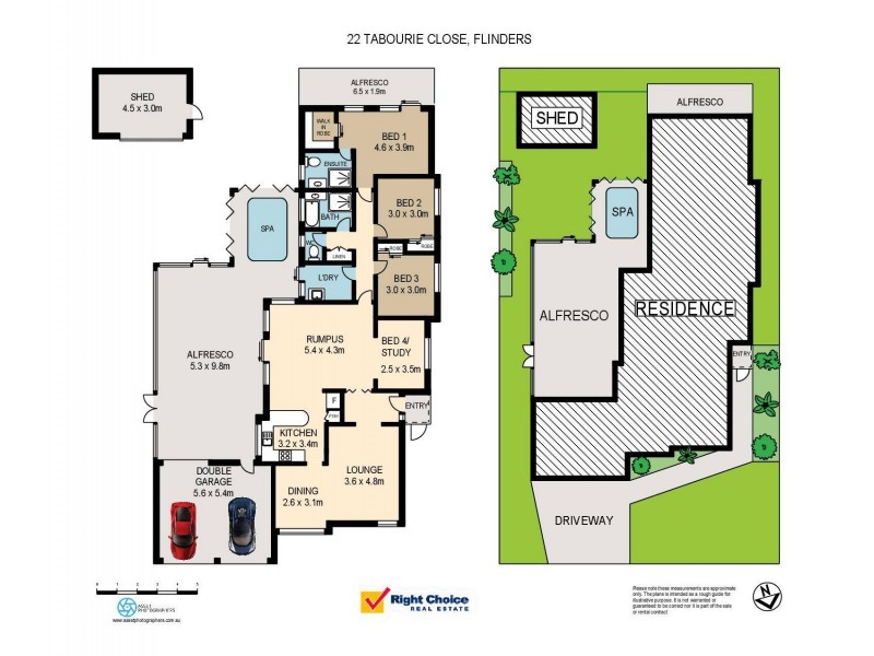 22 Tabourie Close, Flinders NSW 2529 Floorplan