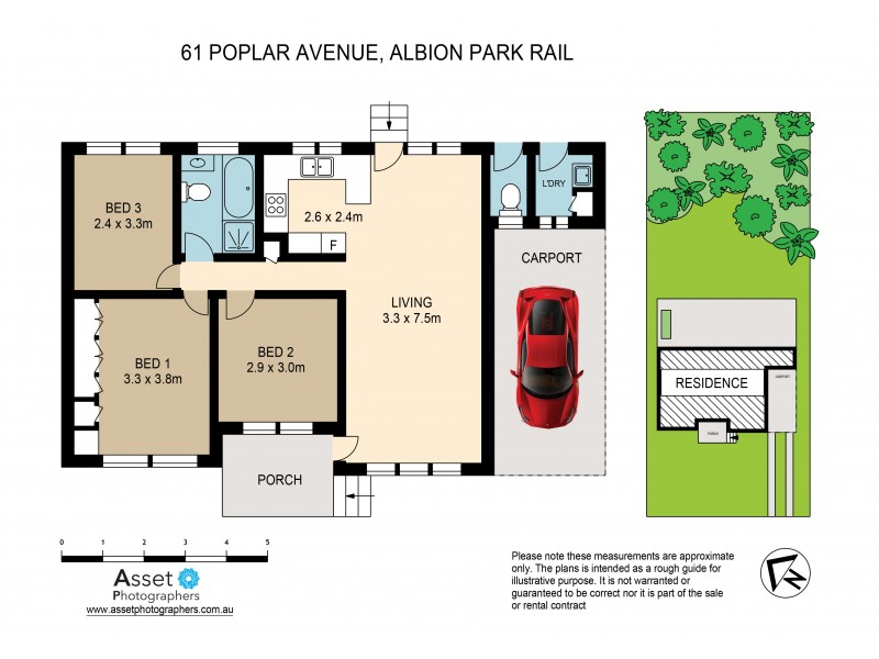 61 Poplar Avenue, Albion Park Rail NSW 2527 Floorplan
