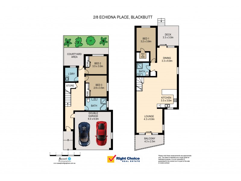 2/8 Echidna Place, Blackbutt NSW 2529 Floorplan