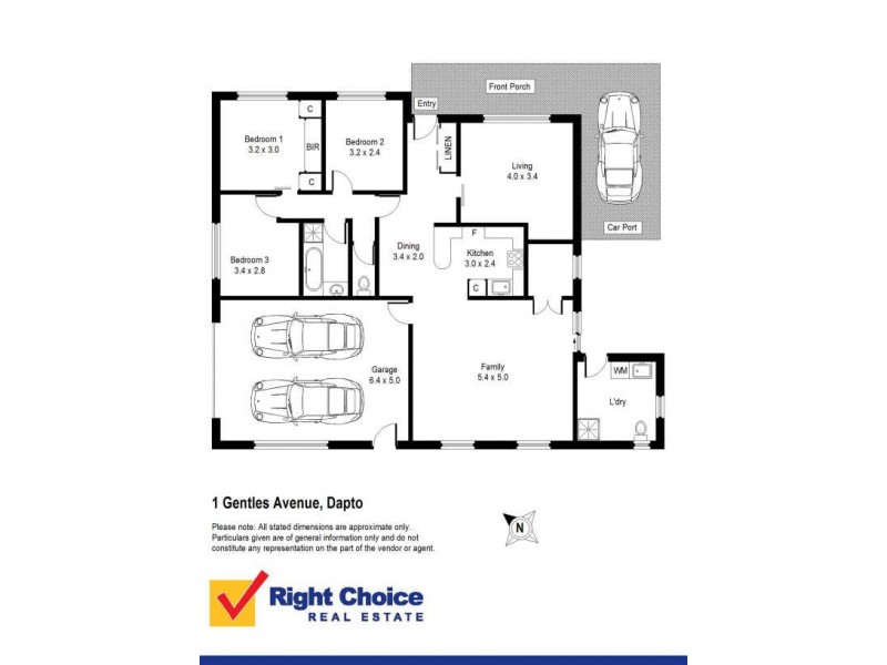 1 Gentles Avenue, Dapto NSW 2530 Floorplan
