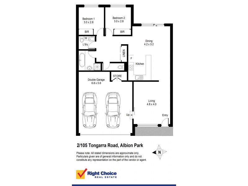 2/105 Tongarra Road, Albion Park NSW 2527 Floorplan