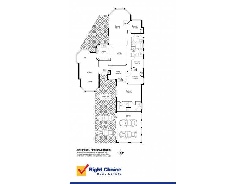 4 Juniper Place, Farmborough Heights NSW 2526 Floorplan