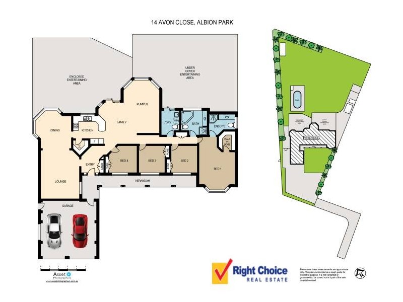 14 Avon Close, Albion Park NSW 2527 Floorplan