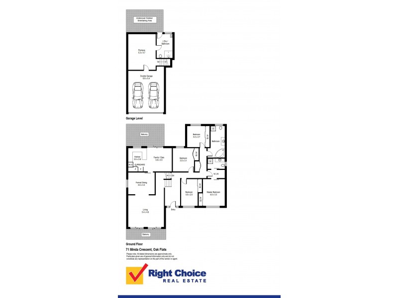 71 Minda Crescent, Oak Flats NSW 2529 Floorplan