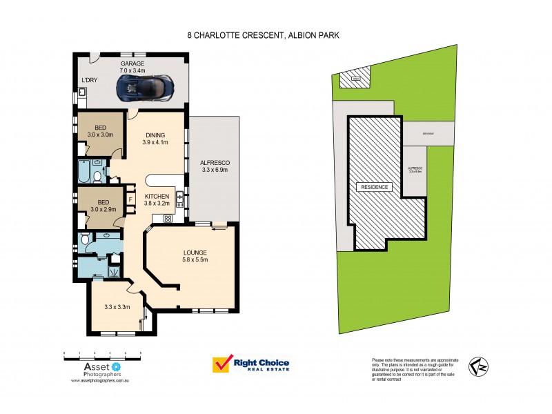 8 Charlotte Crescent, Albion Park NSW 2527 Floorplan